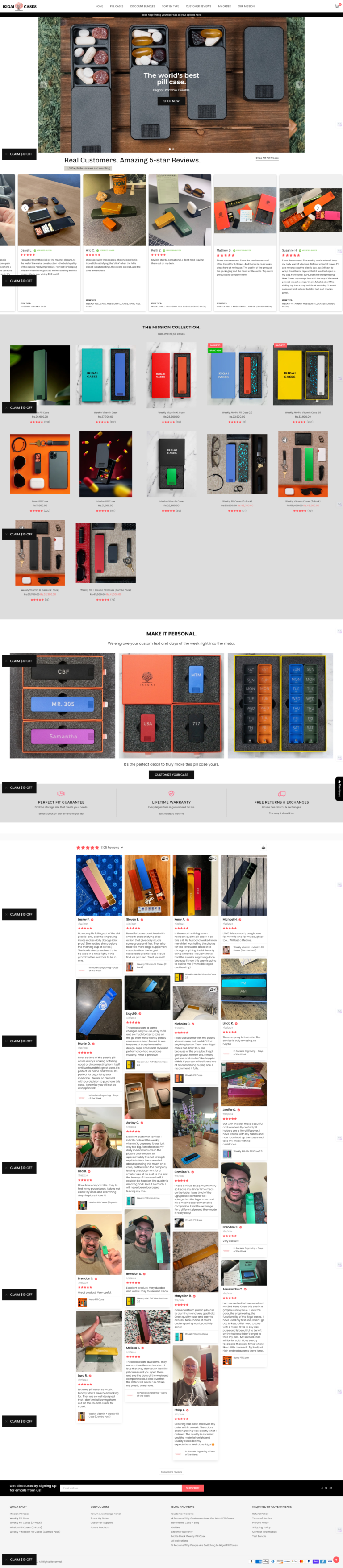 Ikigaicases website