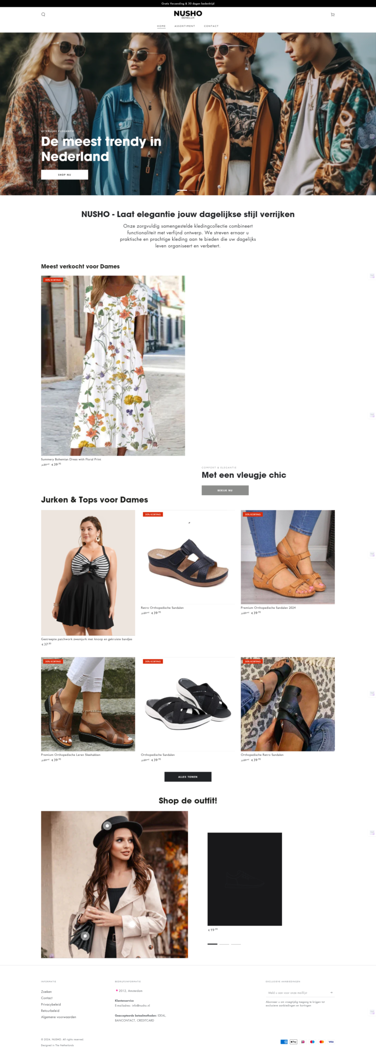 Nusho website